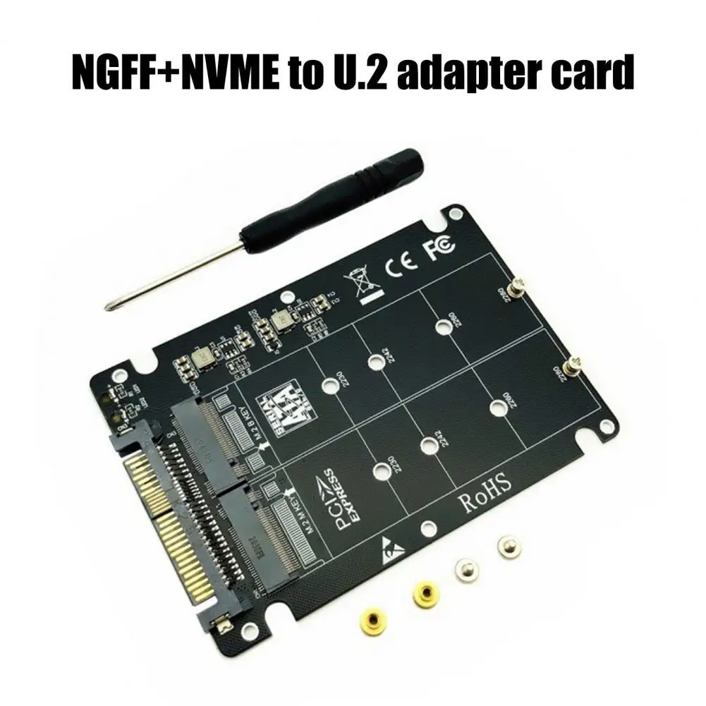 

Indeformable Thin NGFF M.2 NVME to U.2 Hard Drive Thin USB Converter Card for Digital Devices