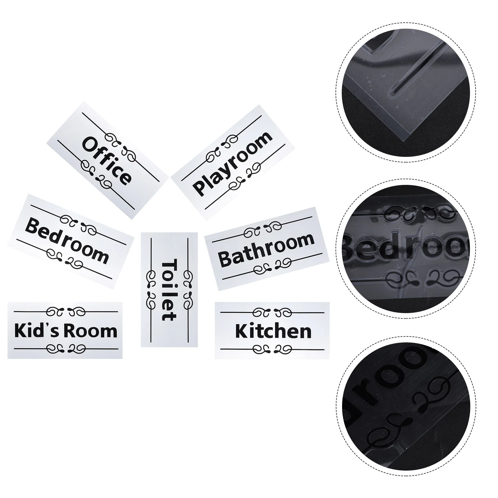 

Door Sign Signs Bathroom Sticker Wall Toilet Wc Playroom Use Please Restroom Business Signage Restaurants Decalbedroom Removable