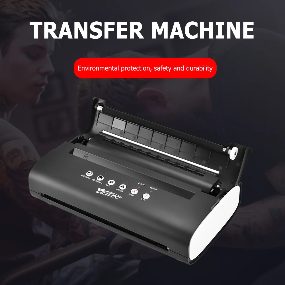 

US/EU Plug Tattoo Transfer Machine Stencil Device Copier Transfer Copy Printing Device Tattoo Temporary Waterproof For Eyebrows