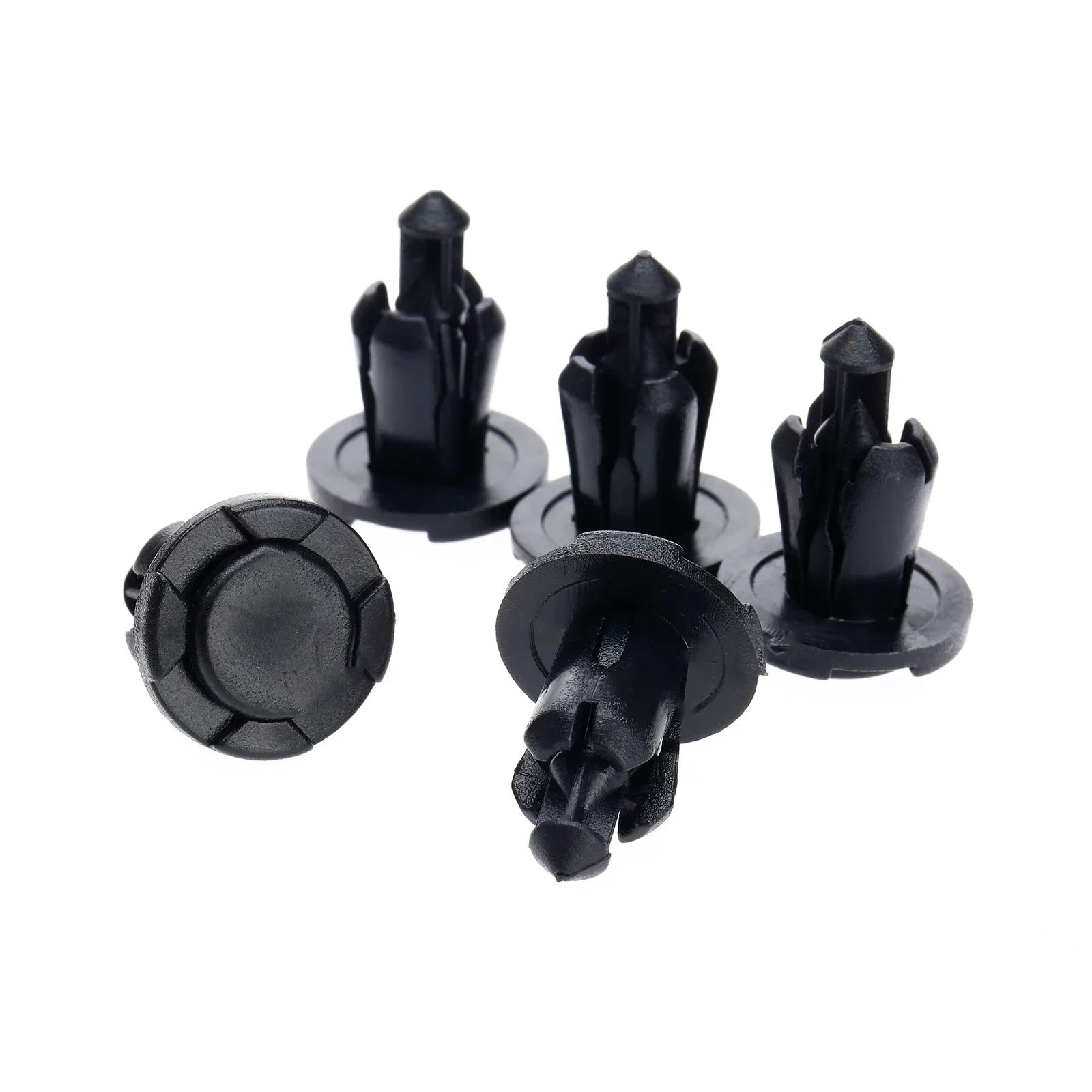 

50 шт. нейлоновый бампер нажимного типа, крышка двигателя, решетка крыла, заклепки, зажимы с отверстием 10 мм, автоматический крепеж, фиксатор для Subaru Impreza Forester