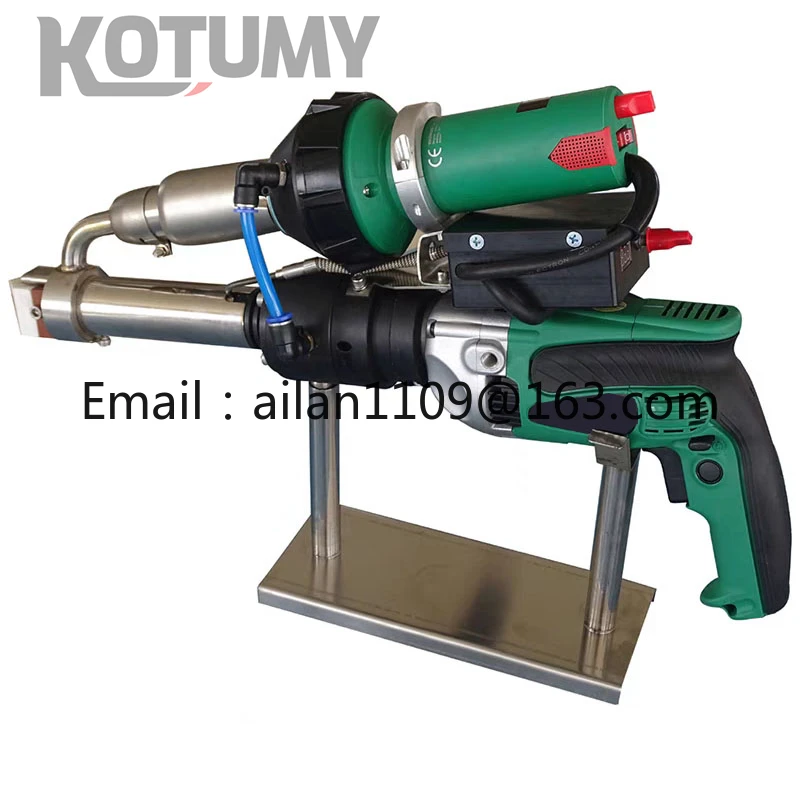 Ручной экструдер-сварочный пистолет для сварки HDPE материал PP на листах трубе