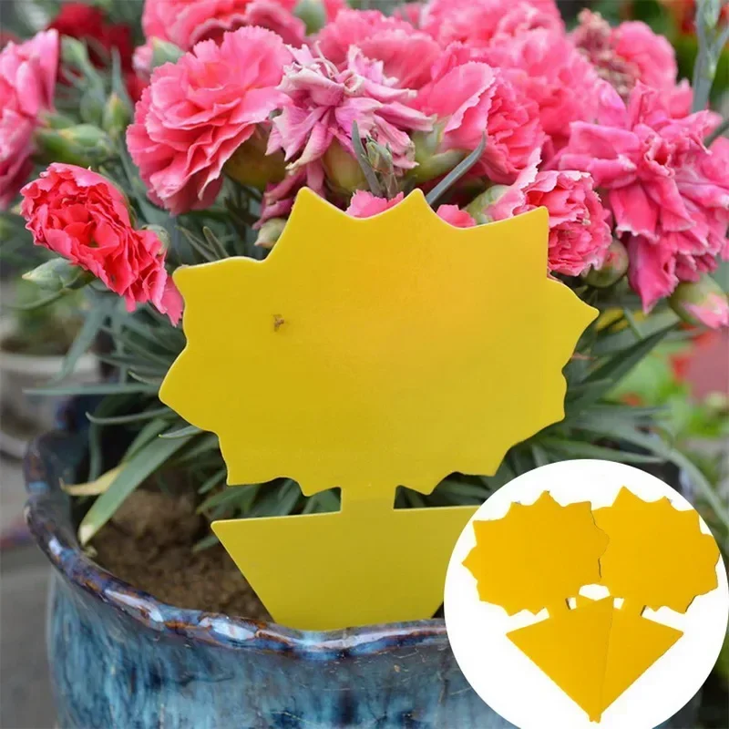 Желтые сильные мухи липкие ловушки для насекомых летающие ловушка уличная