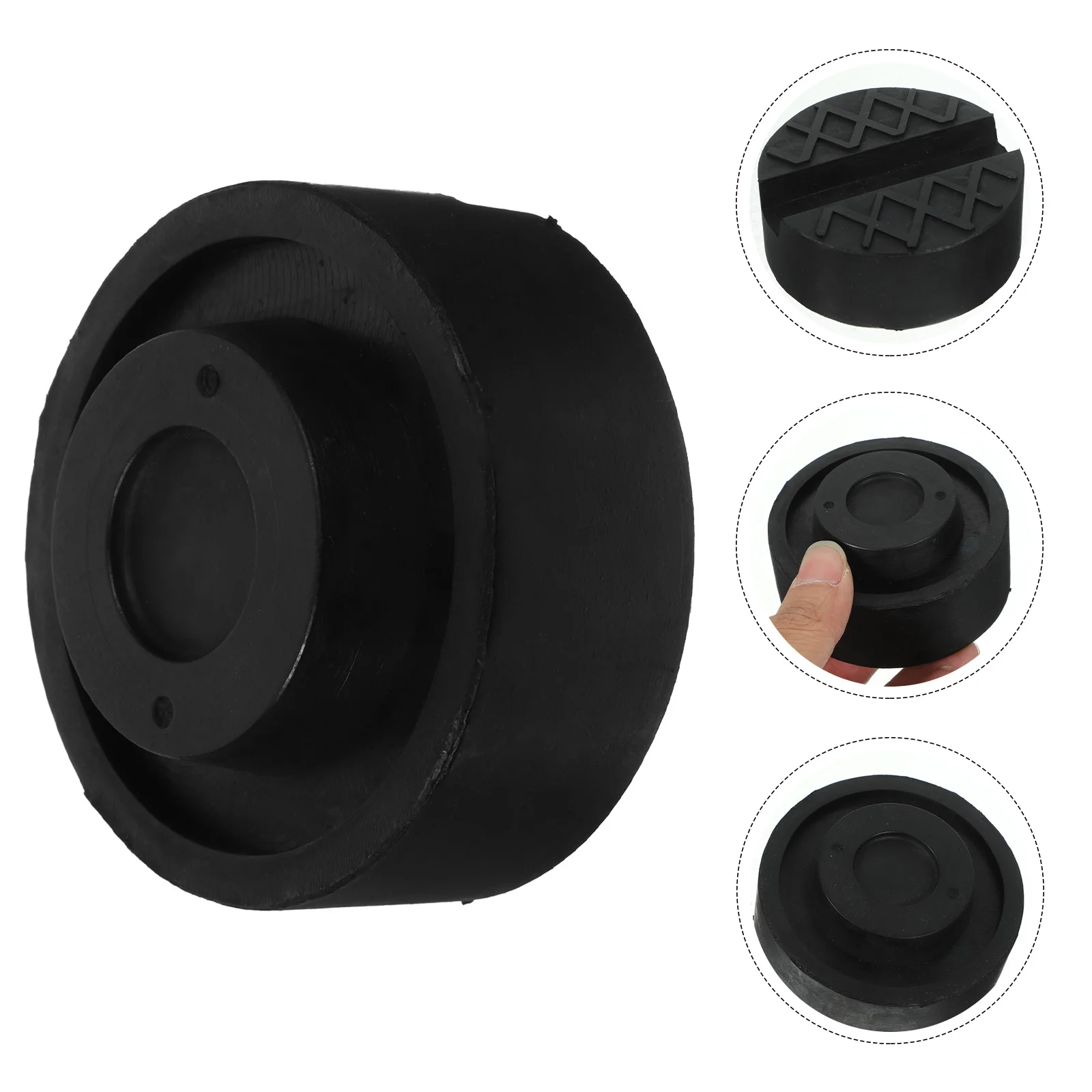 2 шт. автомобильный резиновый домкрат гидравлический диск с прорезями защитная