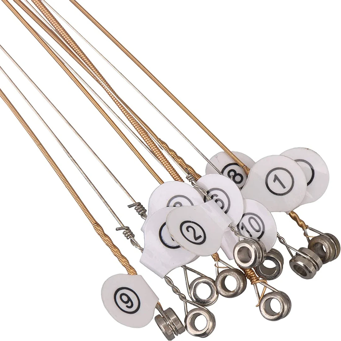 10 шт. штифт для настройки и заклепок с L-образным ключом струн Laiyaqin String Для Lyre Harp