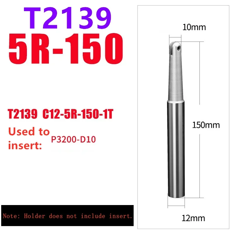 

T2139 C10 C12 C16 C20 C25 4R 5R 6R 8R 10R Держатель шаровой фрезы Зеркало Шаровая концевая фреза для обработки отделки P3200