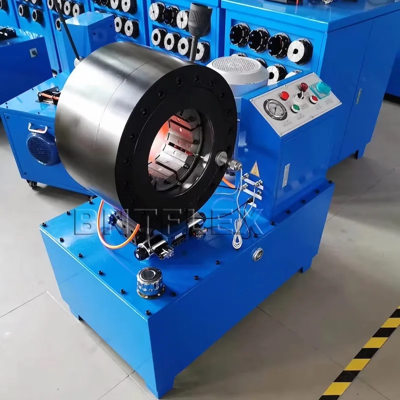 SP60 P20 BNT102 Обжимной станок 220 В 380 Гидравлический обжимной для шлангов