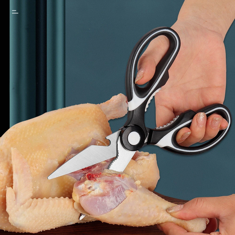 

1 шт., Многофункциональные кухонные ножницы из нержавеющей стали