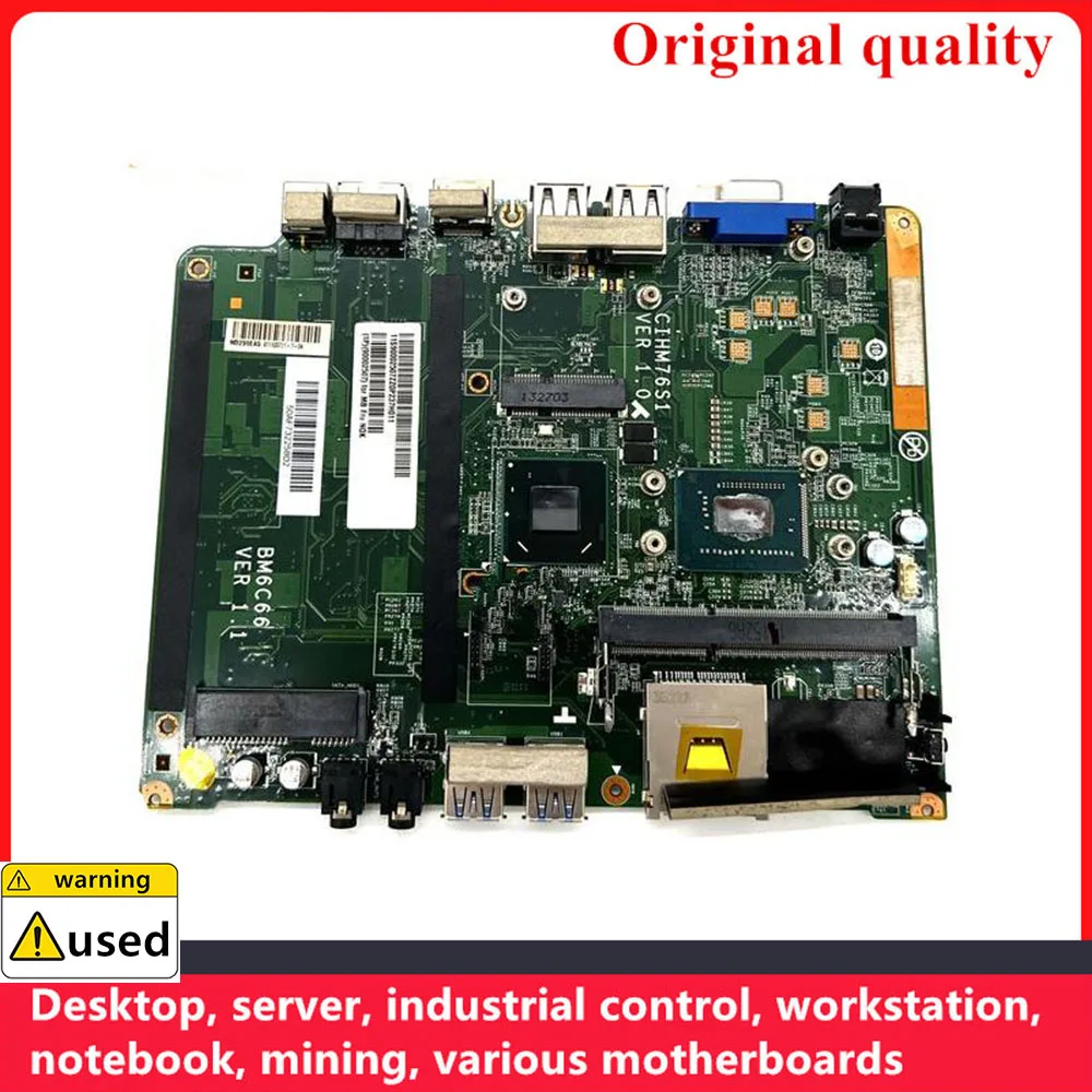 

Used 100% Tested CIHM76S1 For Lenovo Q190 Motherboard BM6C66 Mainboard