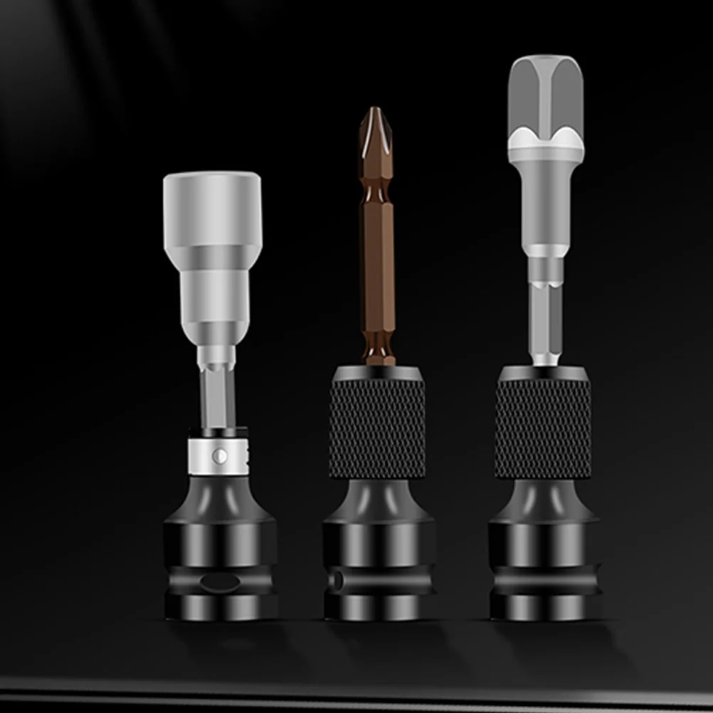 4-х шт. адаптер для торцевой дрели удлинитель с храповым механизмом ударная