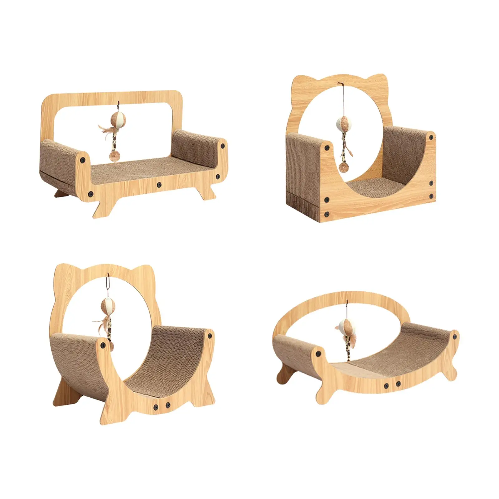 

Cat Scratcher Sofa Pad Scratching Board Interactive Toy Cushion Pet Supplies