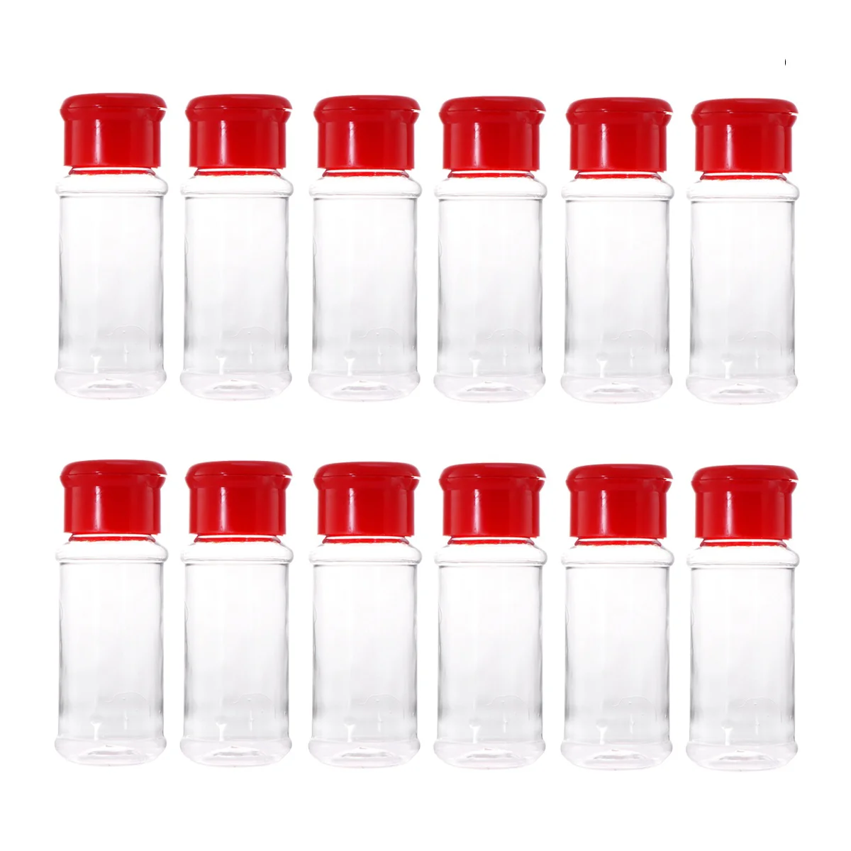 

12PCS Salt and Pepper Containers Jar Condiment Jars Seasoning Jar Pepper Shakers