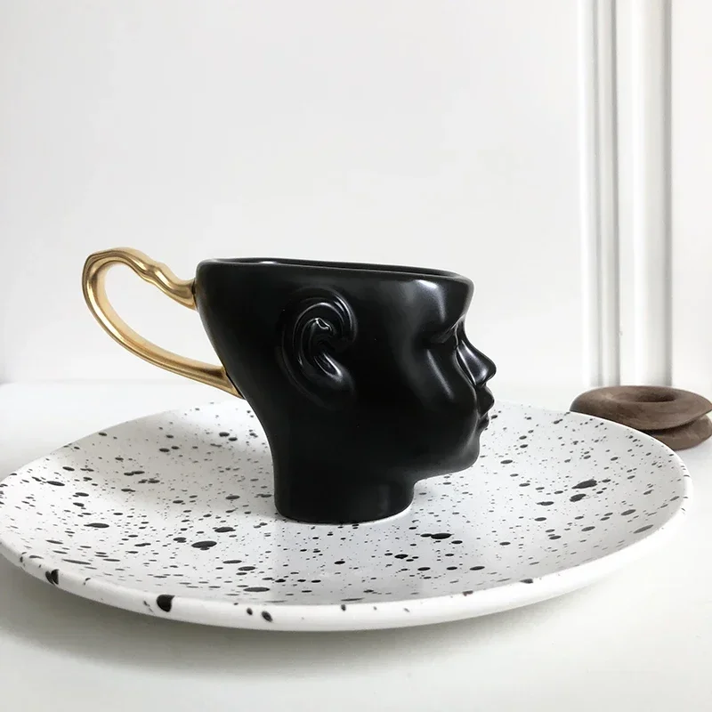 Творческая кружка пара керамическая чашка кофе