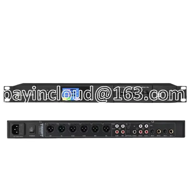 Предэффектор KTV оптическое волокно Bluetooth USB ревербератор для Домашнего Караоке