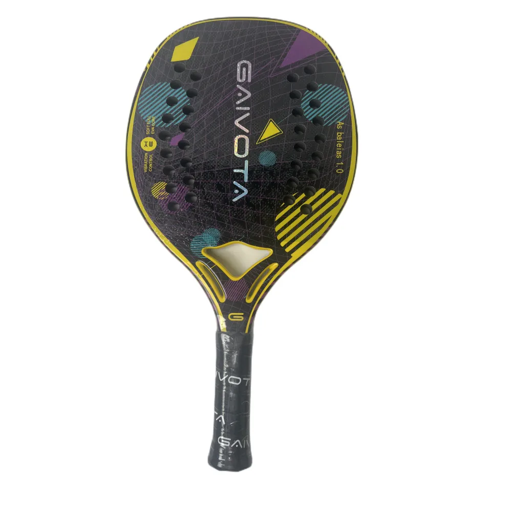 Beach tennis racket carbon 12k top Brazilian best-selling brand