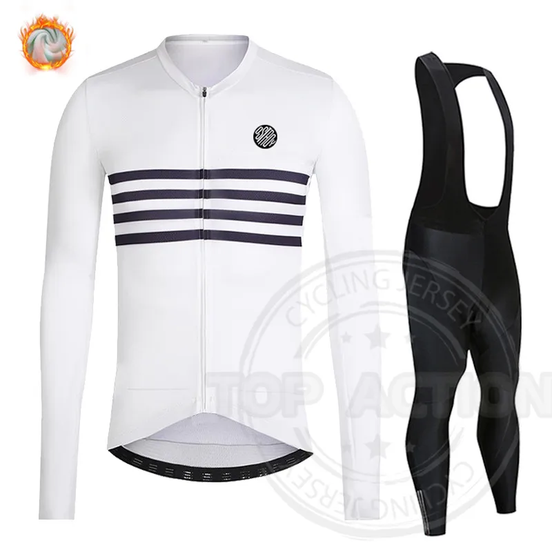 

2022 г., комплект велосипедных трикотажных изделий oстрой, Зимняя Теплая Флисовая Мужская спортивная одежда для велоспорта, Трикотажные издел...