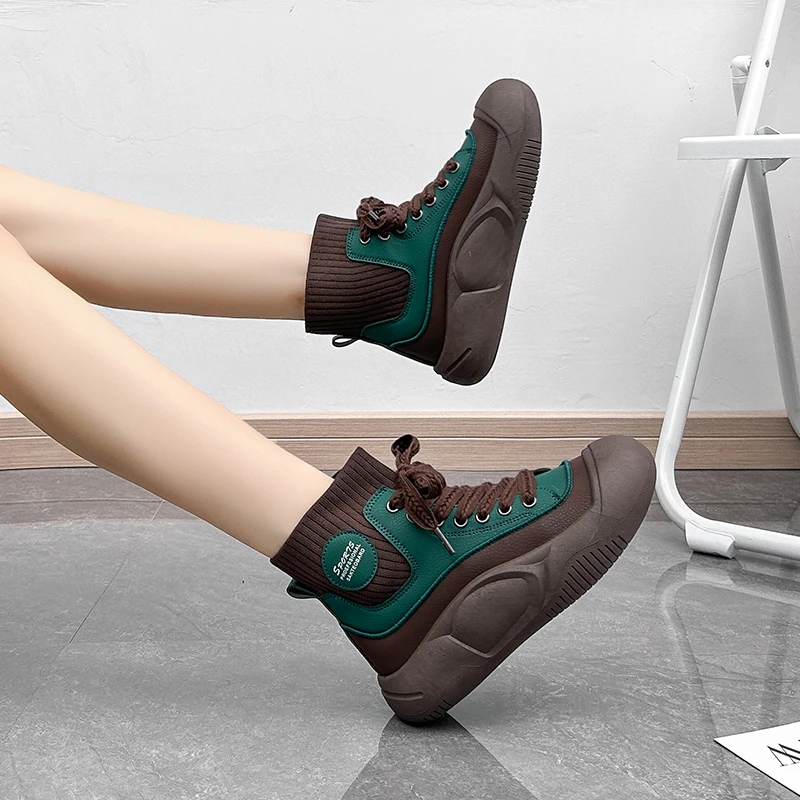 Оригинальные Брендовые Женские Модные Теннисные Туфли На Платформе 2024