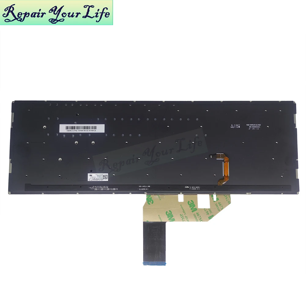 Новая Оригинальная английская IT итальянская клавиатура с подсветкой для ASUS VivoBook