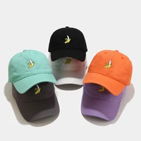 vintage cap fruit mens caps for men soft top cute curved edge banana duck tongue aging embroidery sports and leisure hat male