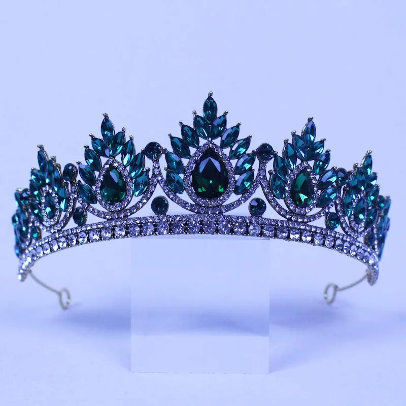 Женский обруч для волос свадебная тиара с кристаллами аксессуары