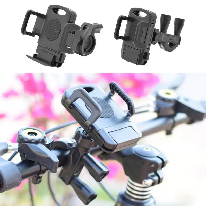 

Motorcycle Phone Holder Universal GPS Phone Support Holder Portable Phone Mount Stand Reusable Handlebar Phone Mount For Bikes