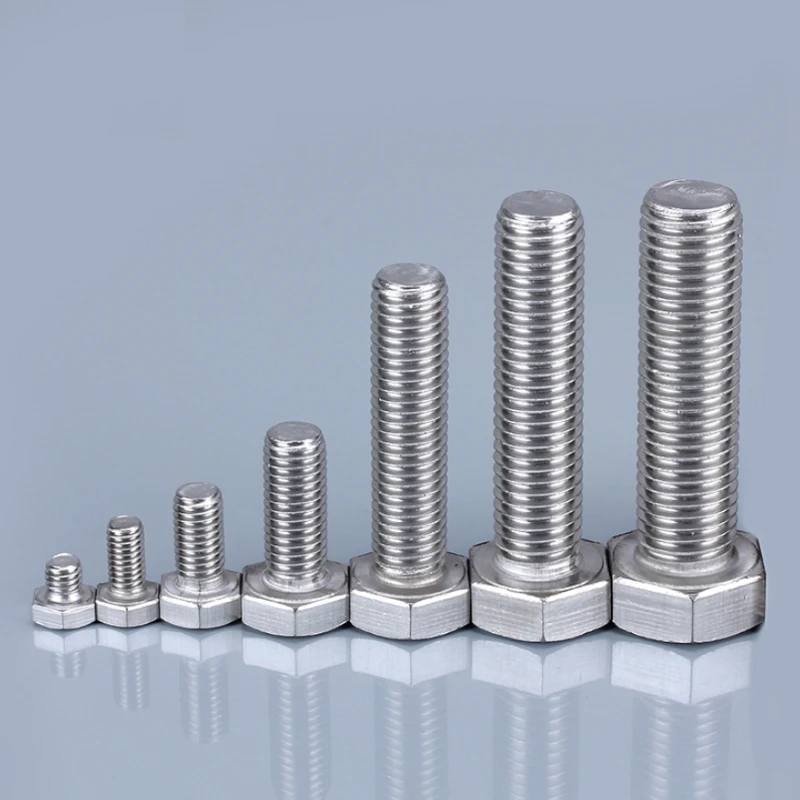 Нержавеющие стальные болты с шестигранной головкой 3/16-24 1/4-20 5/16-18 3/8-16 1/2-12 5/8-11