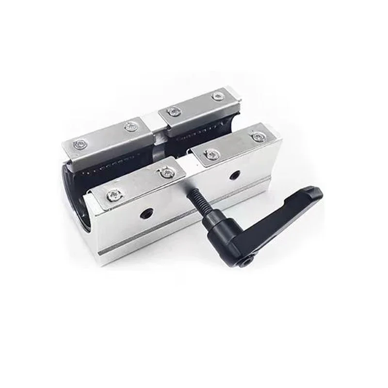 Фото 2 шт./лот SBR10LUU SBR12LUU SBR16LUU SBR20LUU SBR25LUU линейный блок шарикоподшипников открытого типа фрезерный станок с ЧПУ SBR линейная направляющая №2