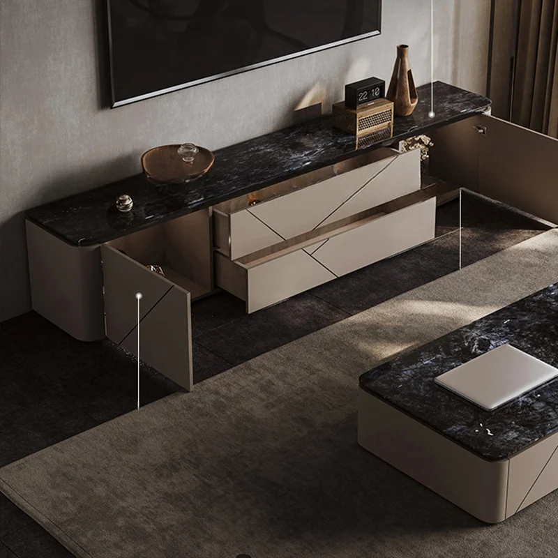 Кофейный столик ТВ-шкаф для гостиной монитор напольные стойки полки дома