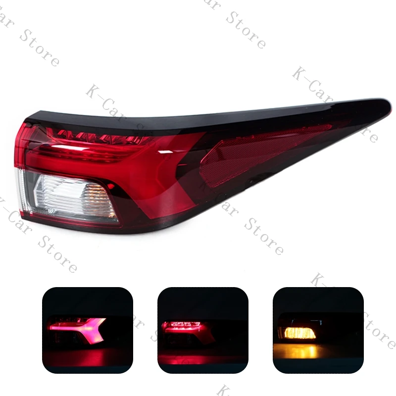 Для Mitsubishi Outlander 2022 2023 светодиодный задний бампер фонарь указатель поворота