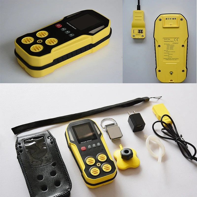 Газовый монитор yyhc4 для завершенного пространства портативный мульти-4-счетчик