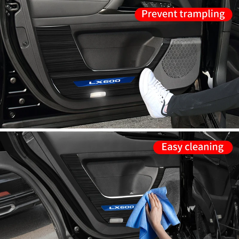 Интерьер Обновленный Принадлежности Для 2022 2023 2024 Лексус LX600 LX500d Нержавеющая