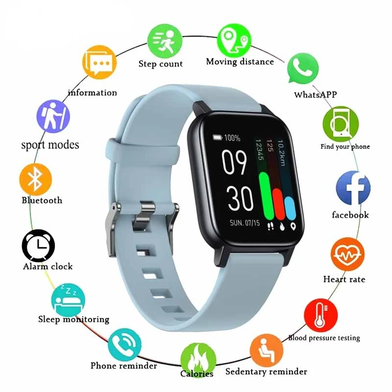 

Хит продаж, спортивные Смарт-часы GTS1, цифровая GPS-навигация, подключенные через приложение часы, Bluetooth фитнес-браслет, наручные часы для женщ...