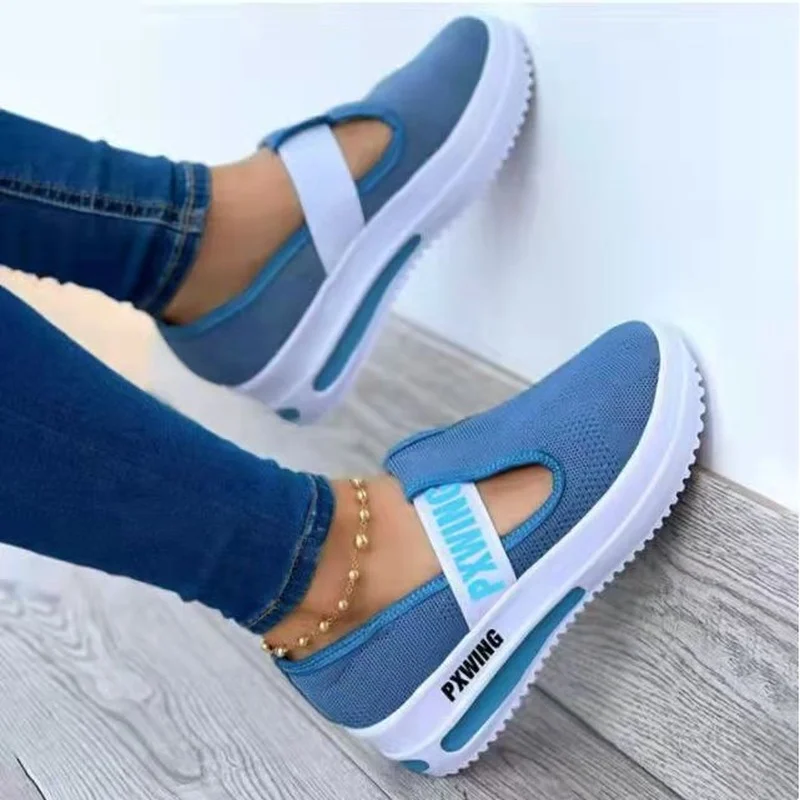 

2022 Spring Women Sneakers Platform Casual Breathable Sport Design Vulcanized Shoes Fashion Female Footwear Zapatos Para Mujer