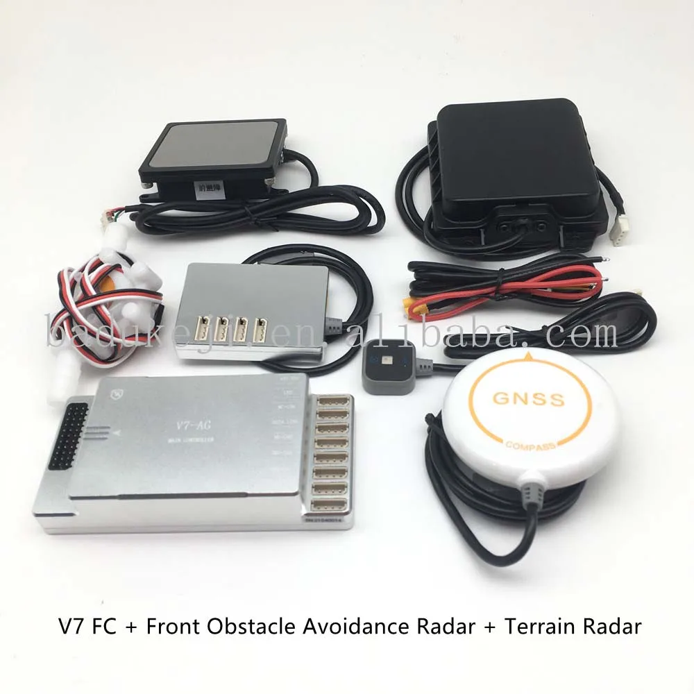 

VK V7 - AG Flight Control V7 with LED GPS Terrain Radar Obstacle Radar for DIY Agricultural Plant Spraying UAV Drone