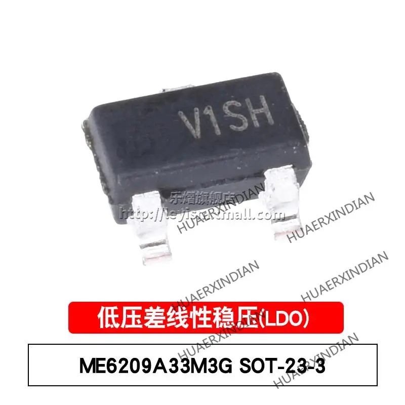 

10PCS/LOT New Original ME6209A33M3G Type V1 SOT-23-3 3.3V In Stock
