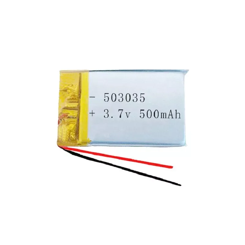 

2022New 503035 3.7v 500mah Lithium Polymer Battery li po ion lipo rechargeable battery for VR GPS MP4 DVD Cell Phone Speaker nav