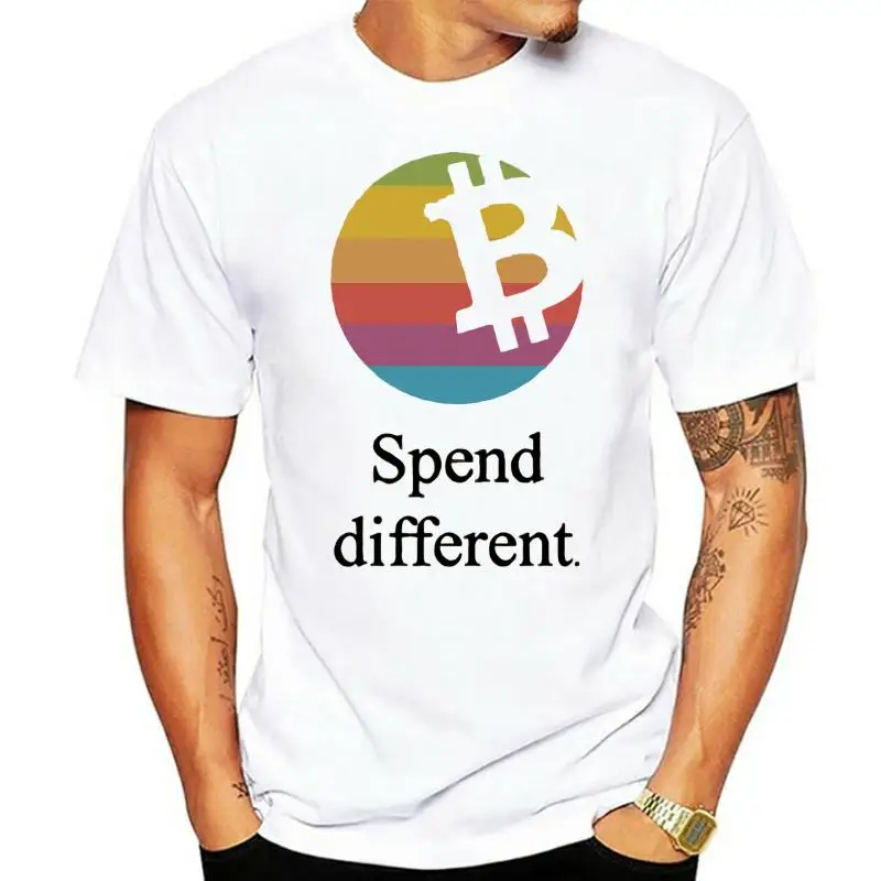 

Bitcoin Spend Different Parody Men's T-Shirt