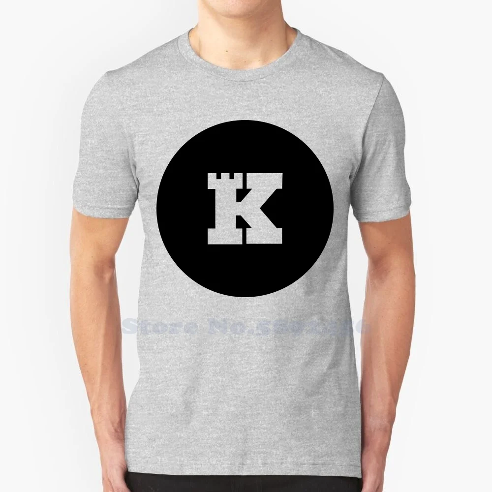 

Повседневная Уличная одежда Keep Network, футболка с принтом логотипа, графическая футболка из 100% хлопка