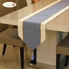 Orgulhoso rosa simples linho cama corredor bandeira moderna casa toalha de mesa bandeira mesa capa de mesa casa decoração do desktop (4)