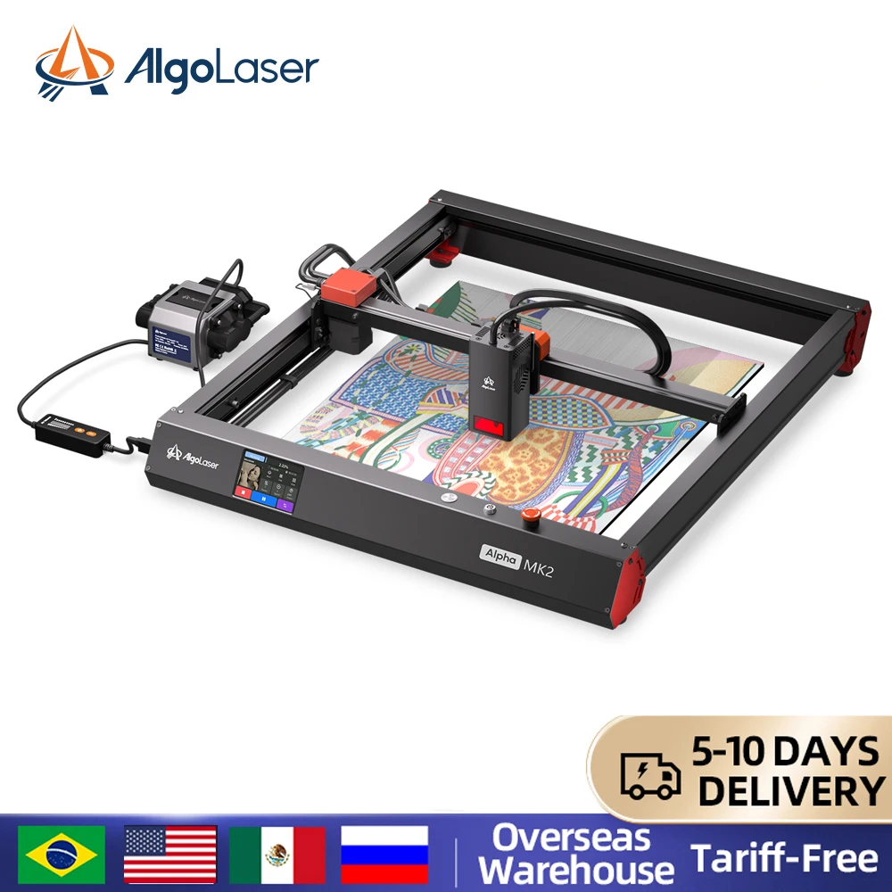 

AlgoLaser Alpha MK2 22 Вт сенсорный гравер