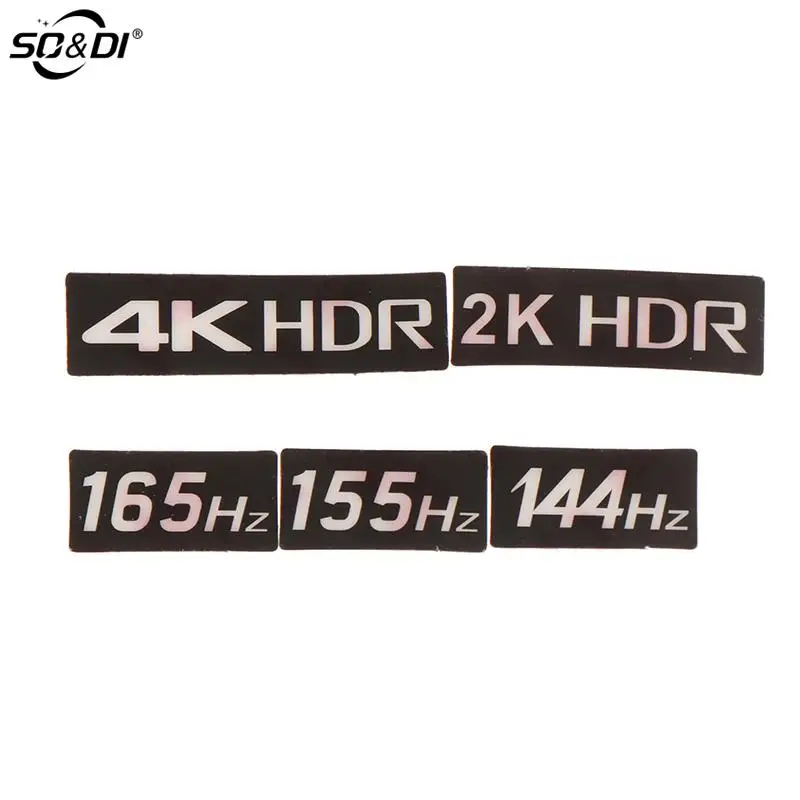 144Hz 155Hz 165Hz Screen Sticker 4K 2K HDR Laptop Desktop PC Monitor Sticker TV Monitor Home Theater WIFI Phone Label