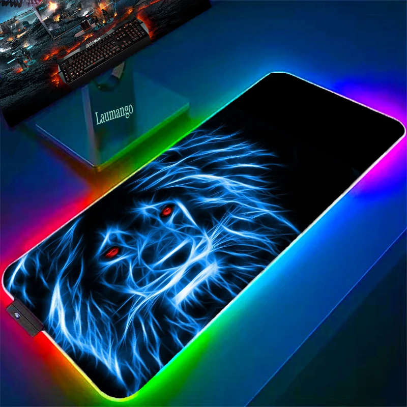 

Gaming Laptop Gamer Extended Pad Mouse 3D Animal Accessories Play Mat Deskpad Data Frog Computer Mousepad For Office Table Pads