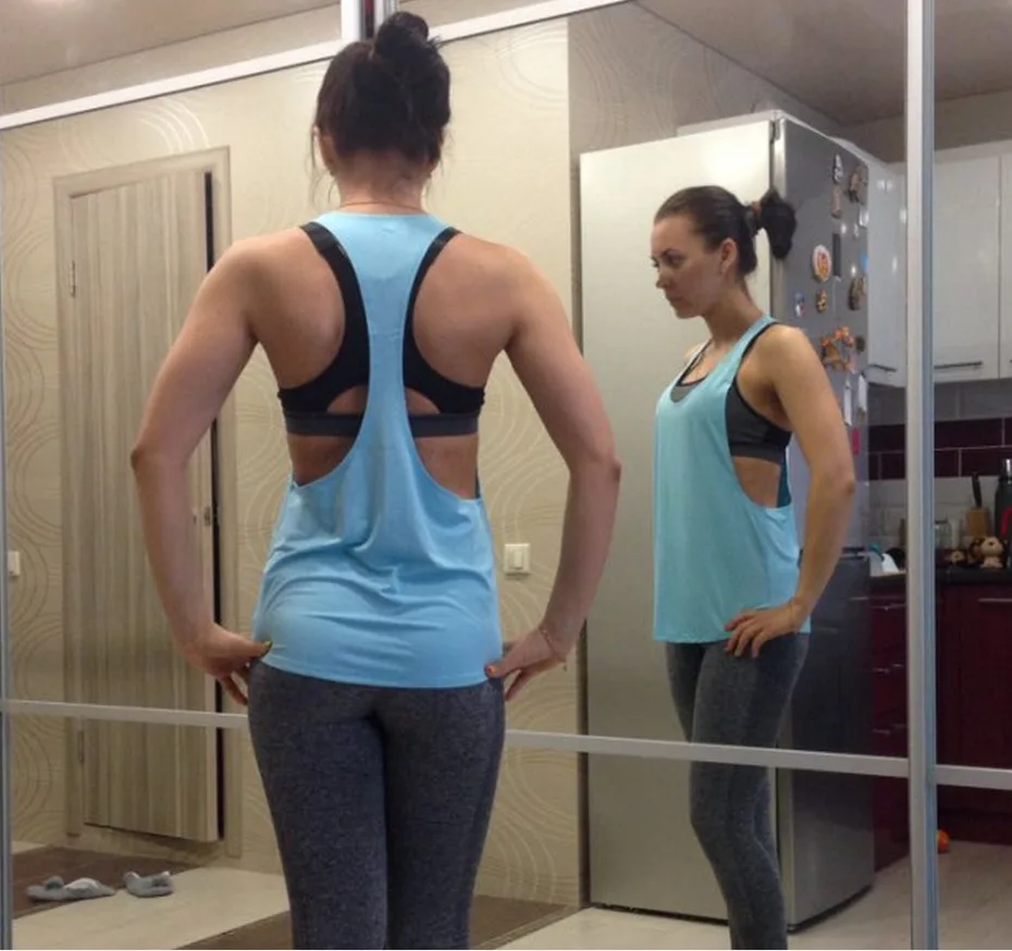 

2023 Gym Tops Women's Sports Top Letter Backless Shirts Sleeveless Yoga Tops Fitness Running Quick Dry Tank Crop Top Womens Tops