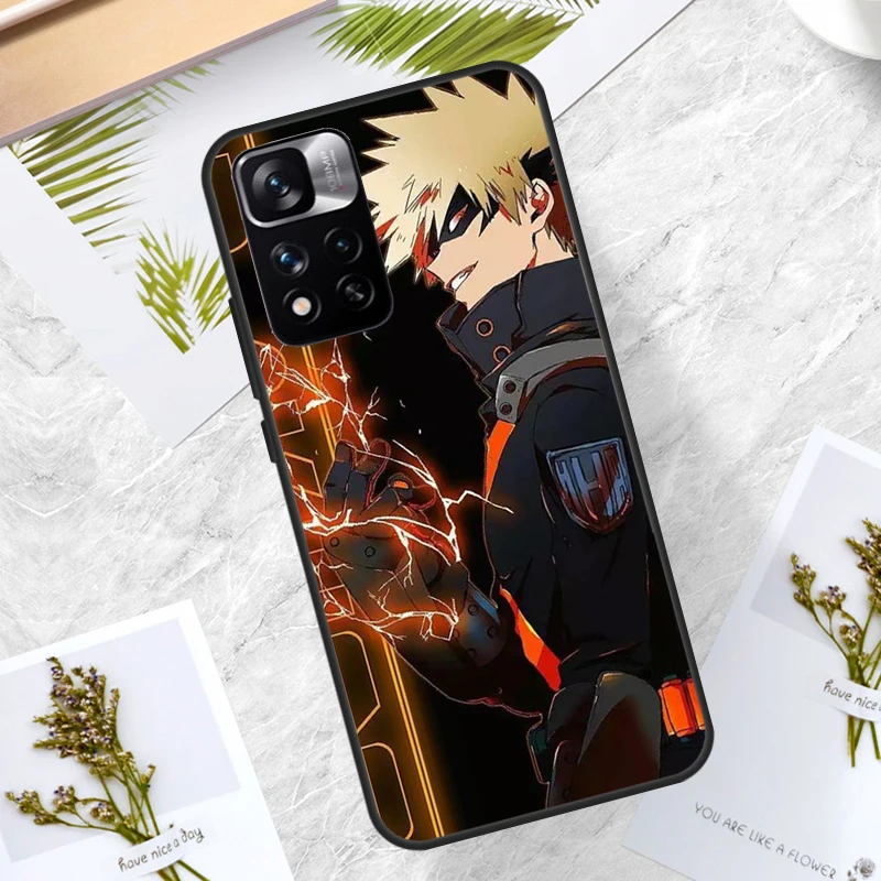 Чехол-накладка Bakugou для Xiaomi Redmi Note 10 8 9 11 Pro 9S 10S | Мобильные телефоны и аксессуары