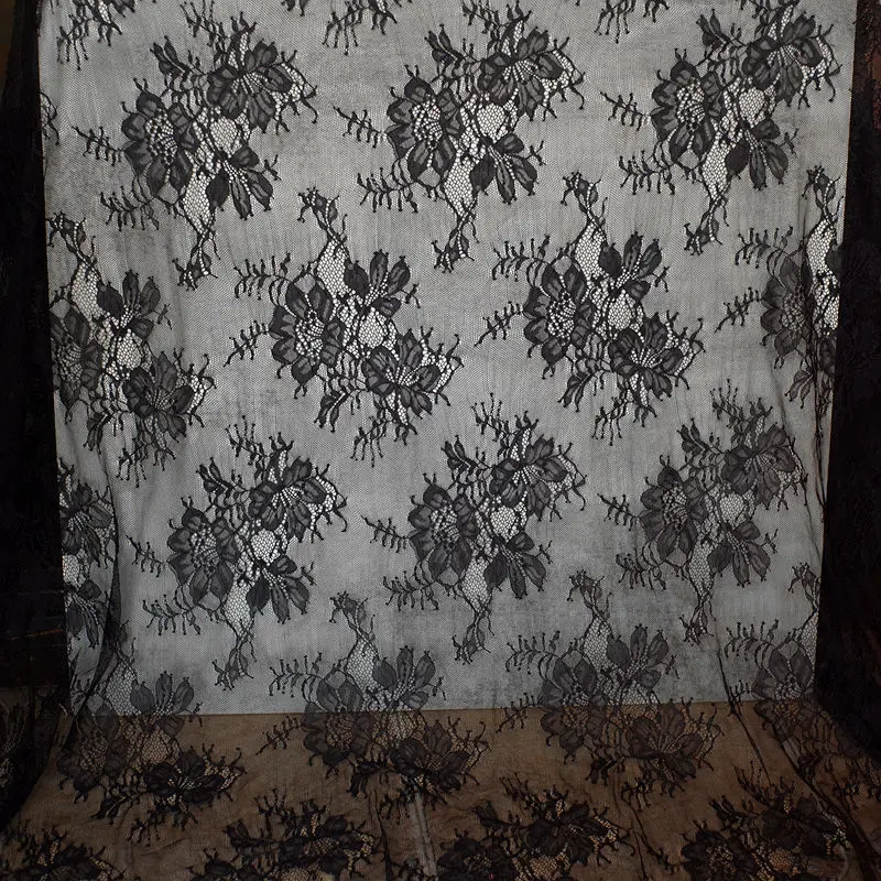 1 ярд цена мягкая приятная для кожи неэластичная кружевная ткань сетчатая с