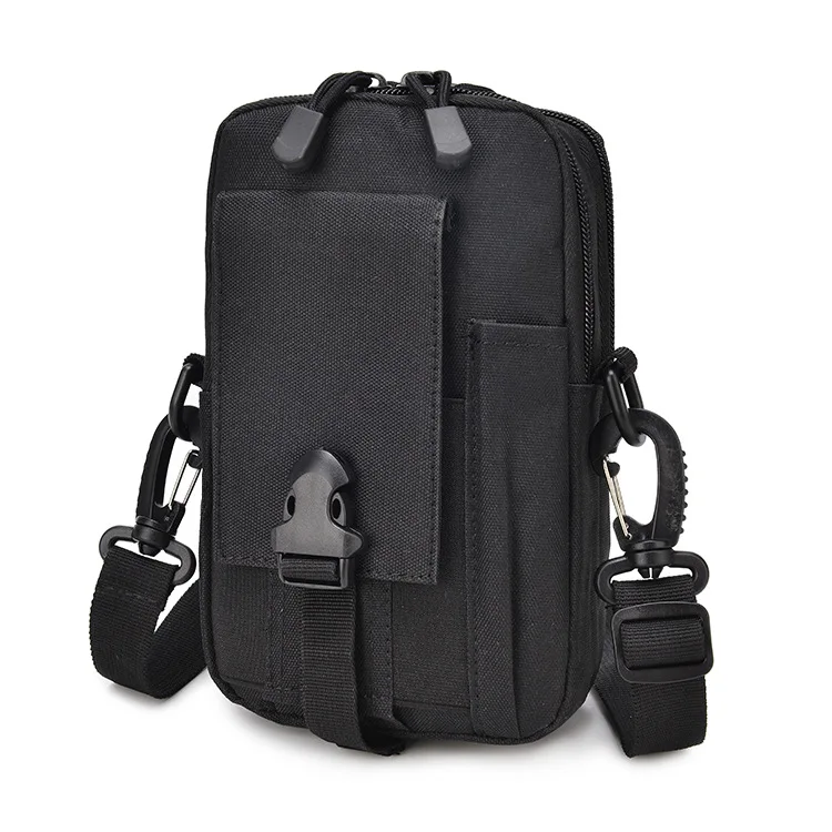 

EDC Molle Bag Purse Double Layer Outdoor Waterproof Military Waist Fanny Pack Men Phone Pouch Camping Hunting Tactical Waist Bag