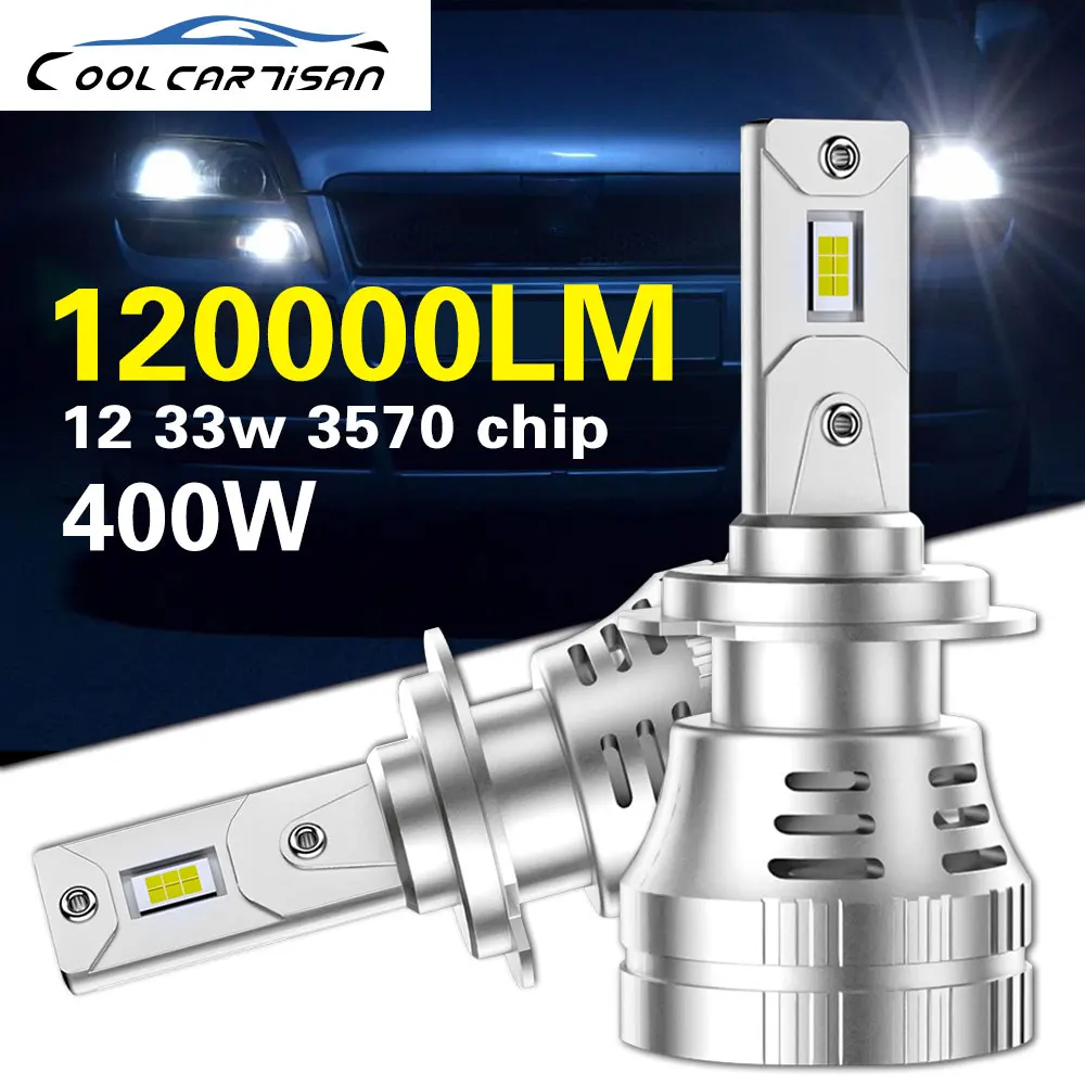 

EAGLEVISION vehicles 400W HIGH POWER LED headlights Bulb For Auto Canbus lighthouse 12v 24v 9005 9006 9012 H1 H4 H7 H11 12V 24V