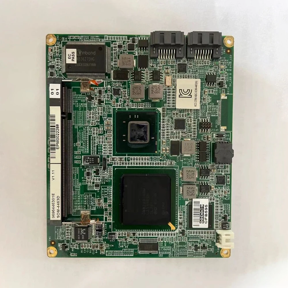 Для промышленной платы Advantech SOM-4463 ATOM D525 ETX материнская плата для медицинского