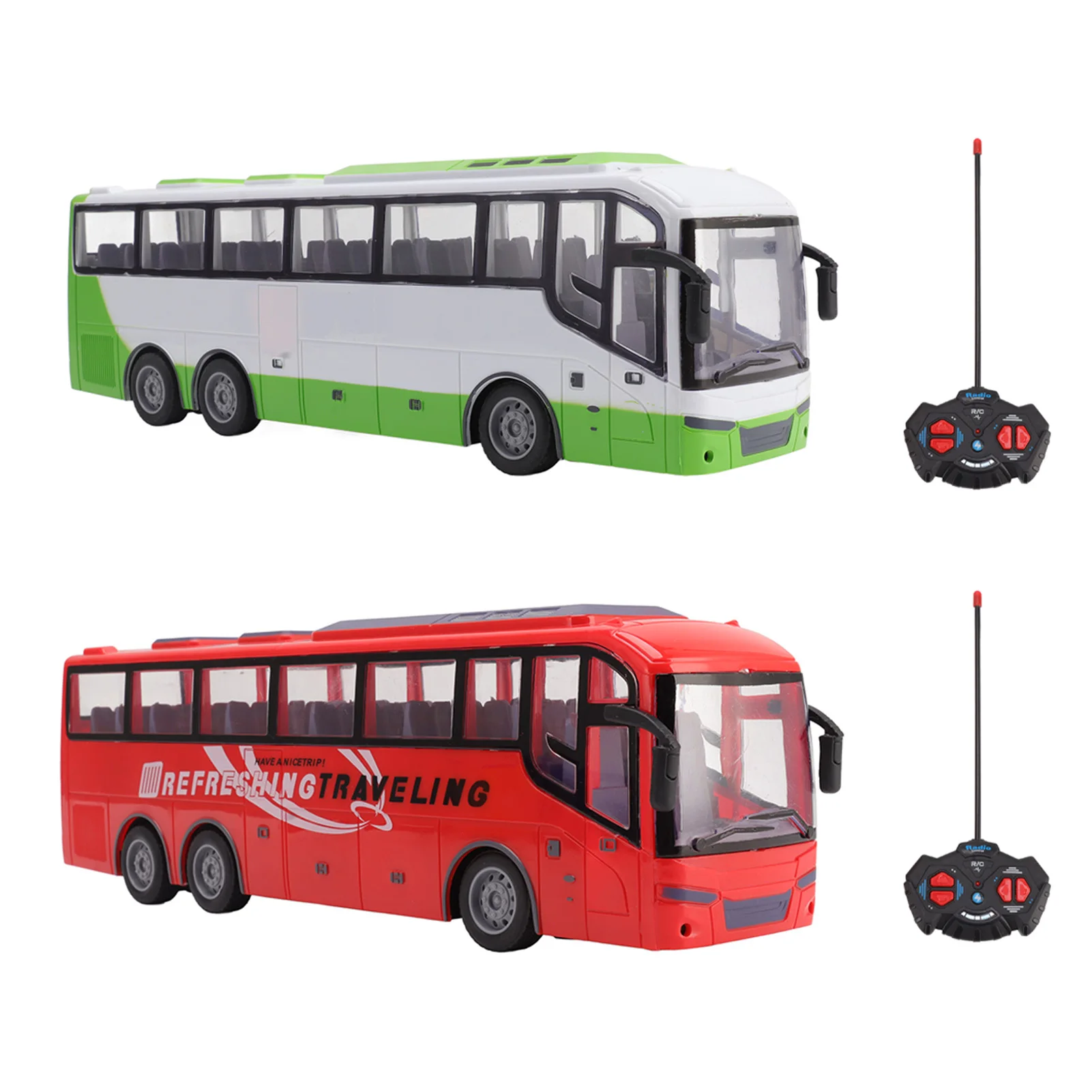 

1:30 Remote Control Bus Toy Electric Wireless RC Bus Large Simulation Express Bus Model Gift For Children