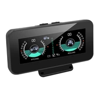 m50 off road gps inclinometer head up speed display data car digital inclinometer guage tilt indicator angle level slope meter