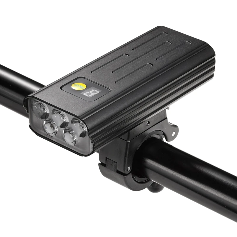 

Фонарь велосипедный, 5200 лм, 5 светодиодов, мАч